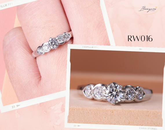 RW016 แหวนเพชรผู้หญิง